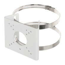 UNIVIEW UV-TR-UP06-B-IN Soporte para mástiles - Para cámaras bullet - Apto para uso exterior - Rango diámetro 55~127 mm - Color