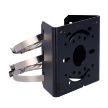 UNIVIEW UV-TR-UP06-IN-BLACK Soporte para mástiles - Para cámaras domo - Apto para uso exterior - Rango diámetro 67~127 mm - Colo