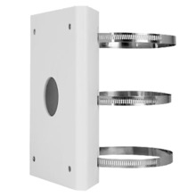 UNIVIEW UV-TR-UP08-A-IN Soporte de mástiles - Para cámaras UNIVIEW PTZ - Apto para uso en exterior - Color blanco - Pasador de c