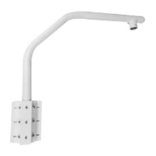 UNIVIEW UV-TR-WE45-B-IN Soporte de cisne - Para domos motorizadas - Apto para uso en exterior - Color blanco - Pasador de cables