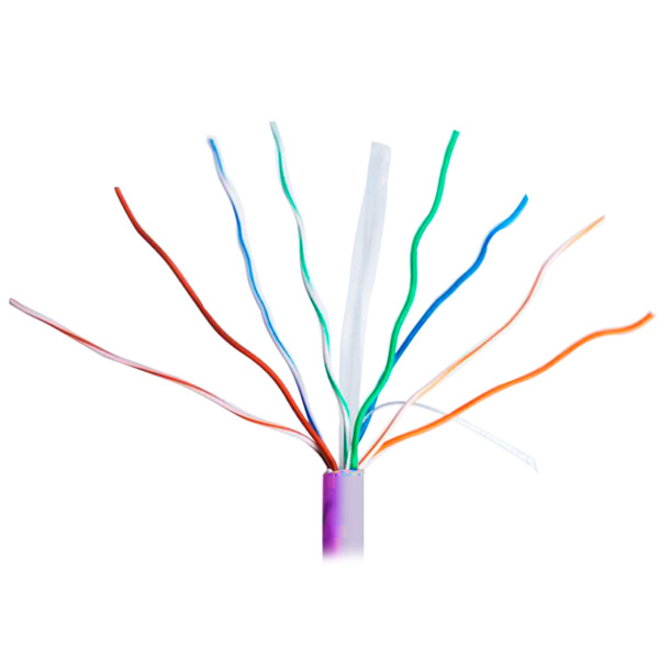 UNIVIEW UV-UTP6-300-BC24AWG-B2CA-R-V Uniview Cable UTP categoría 6 - Conductor OFC,100% cobre - Diámetro 24 AWG-0,53mm - Certifi