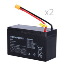 URFOG FPUBBY Batería para TEMPEST-BAT300 URFOG - 12V / 9Ah - Conectores especiales - Recambio sencillo - Incluye 2 baterías