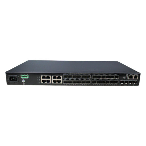 UTEPO UTP5628TFS-L3(V2) Switch 24 puertos Gigabit (16 SFP + 8 Combo (RJ45/SFP)) + 4 Uplink SFP+ 10Gbps 40W Gestionable Layer3 (1)