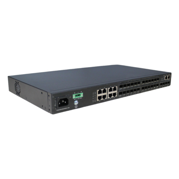 UTEPO UTP5628TFS-L3(V2) Switch 24 puertos Gigabit (16 SFP + 8 Combo (RJ45/SFP)) + 4 Uplink SFP+ 10Gbps 40W Manejable Layer3 (3)