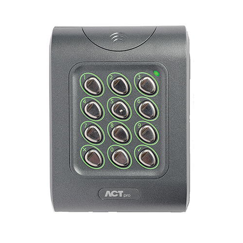 Vanderbilt EM1050E Lector de proximidad EM 125 Khrz con teclado, Clock & Data/wiegand para la serie ACTpro