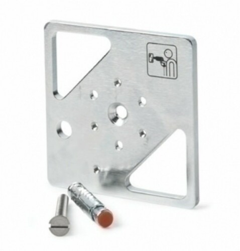 Vanderbilt GMXP0 Placa montaje sísmicos GM730,760 y 775 en hormigón y acero
