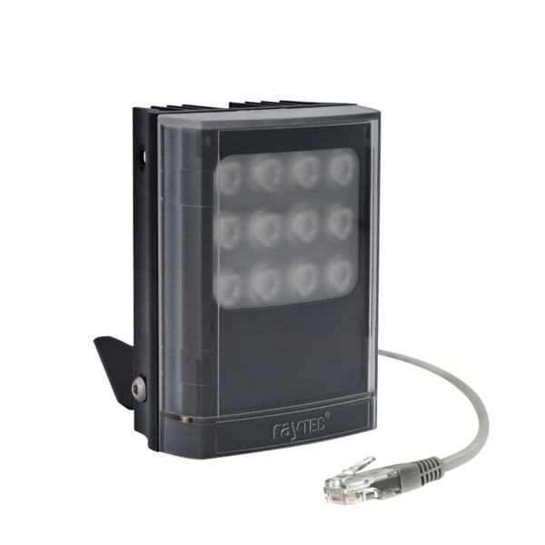 Foco de iluminación híbrido IP de largo alcance VARIO2 IP. Iluminación IP dedicada para cámaras IP. Iluminación combinada de inf