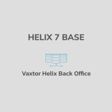 VAXTOR HELIX-H7-BSC Helix 7 Base - Software de base de datos Back Office - hasta 10 cámaras