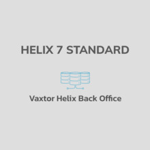 VAXTOR HELIX-H7-STD Helix 7 Standard - Software de base de datos Back Office - hasta 25 cámaras