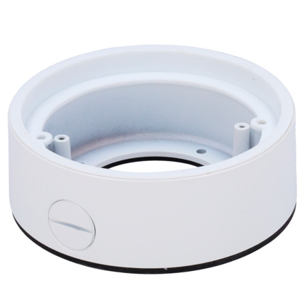 Comprar VCA TECHNOLOGY VCA-BJC03 Soporte montaje en superficie - Para cámaras domo compacto - Apto para uso exterior - Instalación en techo o pared - Color blanco (RAL9003) - Pasador de cables