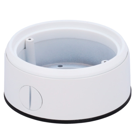 Comprar VCA TECHNOLOGY VCA-BJC04 Soporte montaje en superficie - Para cámaras domo compacto - Apto para uso exterior - Instalación en techo o pared - Color blanco (RAL9003) - Pasador de cables