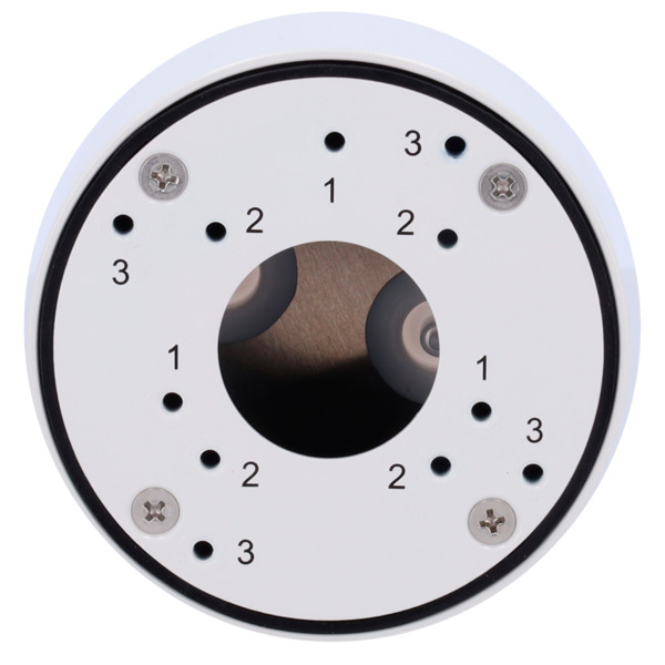 VCA TECHNOLOGY VCA-BJC07 Caja de conexiones - Para cámaras bullet - Apto para uso exterior - Instalación en techo o pared - Colo (3)