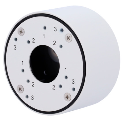 Comprar VCA TECHNOLOGY VCA-BJC07 Caja de conexiones - Para cámaras bullet - Apto para uso exterior - Instalación en techo o pared - Color blanco (RAL9003) - Pasador de cables