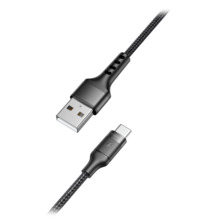 VEGER VG-AC03 Veger - Cable USB 2.0 para portátiles - USB-A a USB-C - Cubierta de metal, Nylon trenzado  - Longitud 1.2m - Carga