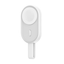 VEGER VG-W0102 VEGER Power bank inalámbrica con LEDs - Capacidad 1200mAh - Entrada USB-C - Salida Inalámbrica para AppleWatch -