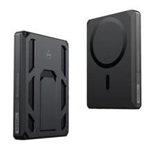 VEGER VG-W0582 Power Bank con wallet magnético - Capacidad 5000mAh - Entrada USB-C - Salidas USB-C  e inalámbrica - Certificado