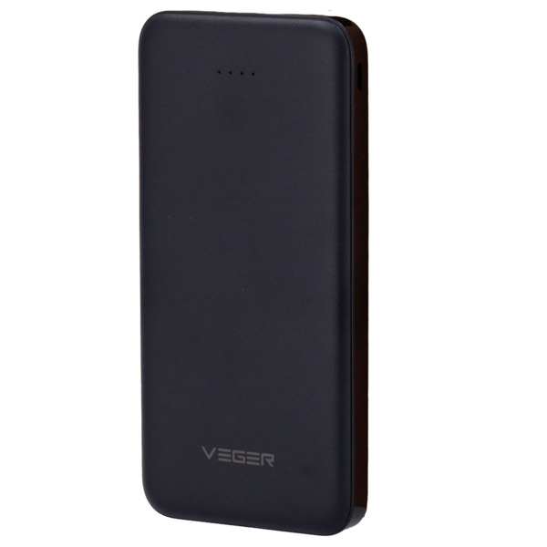 VEGER VG-W1065 Veger Power Bank  - Capacidad 10000mAh - Entradas Micro USB-C y 2x USB-A - Salidas Micro USB-C y 2x USB-A - 3 dis (1)
