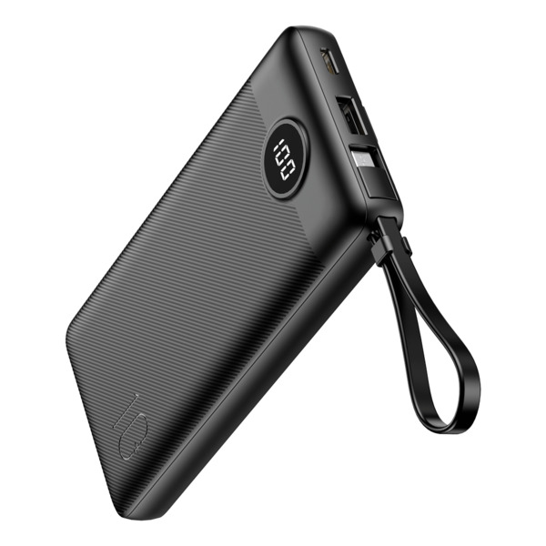VEGER VG-W1116 VEGER Power bank con pantalla LCD - Capacidad 10000mAh - Entradas USB-C, Cable USB-A - Salidas USB-C USB-A y cabl (3)