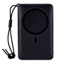 VEGER VG-W1151-B VEGER Power bank magnética e inalámbrica - Capacidad 10000mAh - Entradas USB-C, Lightning - Salidas USB-C, USB- (2)