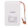 VEGER VG-W1151-W VEGER Power bank magnética inalámbrica - Capacidad 10000mAh - Entradas USB-C, Lightning  - Salidas USB-C, USB-A (2)