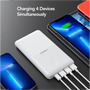 VEGER VG-W2060 VEGER Power bank con LEDs de carga - Capacidad 20000mAh  - Entradas USB-C, Micro USB, Lightning - Salidas USB-C, (4)