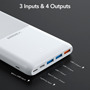 VEGER VG-W2060 VEGER Power bank con LEDs de carga - Capacidad 20000mAh  - Entradas USB-C, Micro USB, Lightning - Salidas USB-C, (2)