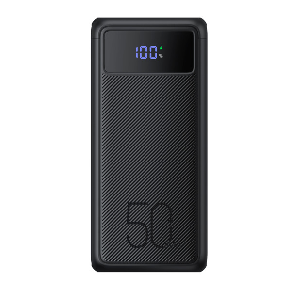 VEGER VG-W5001 VEGER Power bank con pantalla LCD - Capacidad 50000mAh - Entradas USB-C, Micro USB, Lightning - Salidas USB-C, 3x