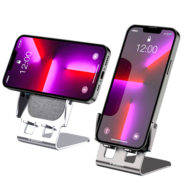 VEGER VG-Y53 Cargador inalámbrico VEGER - Potencia 15W - Entrada USB-C - Carga rápida  - Salida inalámbrica - Color Plata (1)