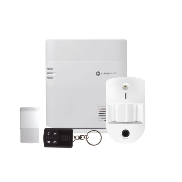 Kit VESTA 4G compuesto por:. 1x <strong>VESTA-047NNZ-SF1</strong> (PKB1HSGWM8B4GSL02): Central IP Ethernet + 4G de seguridad de