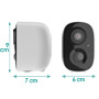 VICOHOME CG6 VicoHome Exterior 3Mpx Wifi a batería - Sensor PIR / Detección inteligente (nube) - Luz disuasoria / Batería 5200 m (10)