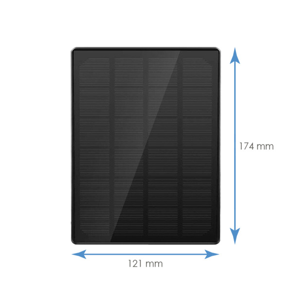 VICOHOME VH-SP-03 VicoHome - Panel solar de 3W
 - Para cámaras IP a batería
 - Monocristalino de alta eficiencia
 - Salida USB-C (5)
