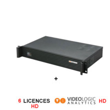 VIDEOLOGIC VLRXP7-IA13 Sistema análisis de vídeo en HD con IA para 13 canales ampliable a 20. Incluye Servidor I7 enracable con