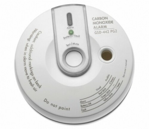 Visonic GSD442PG2 CO Detector de monóxido de carbono vía radio