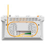 VSOL HG3232AX30T V-SOL Router ONT Wi-Fi 6 - 1X PON  4x LAN RJ45 GE 1x RJ11 1x CATV 1x USB3.0 - 802.11ax 3x3 doble banda 2.4 y 5G (4)