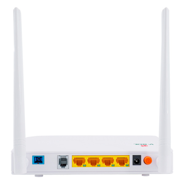 VSOL HG325N V-SOL Router ONT Wi-Fi 4 - 1X PON  4x LAN RJ45 10/100/1000Mbps 1x RJ11 - 802.11 b/g/n - Ideal para FTTH doméstico y (1)