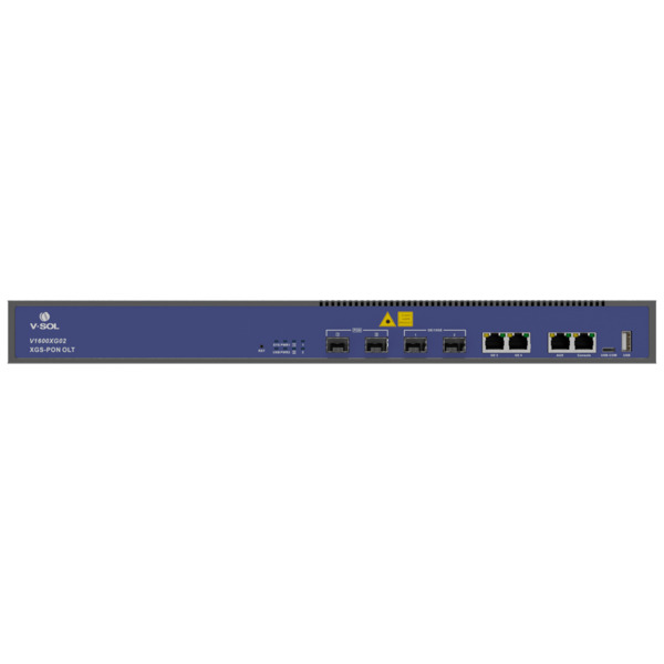 VSOL V1600XG02 V-SOL 2 GPON XG-PON/XGS-PON OLT - Puertos RJ45 10/100/1000 Mbps + Puerto SFP+ 1/10Gigabit - Hasta 256 ONT por