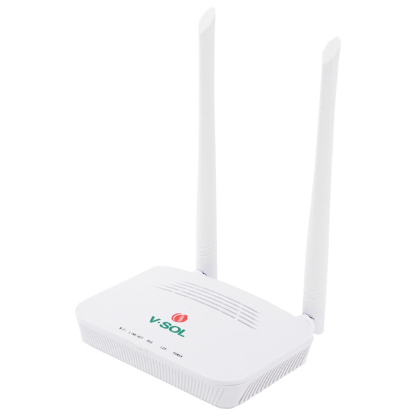 VSOL V2801RGW V-SOL Router ONT Wi-Fi 4 - 1X PON  1x LAN RJ45 10/100/1000Mbps - 802.11ac 2x2 doble banda 2.4 y 5GHz  - Ideal para (3)