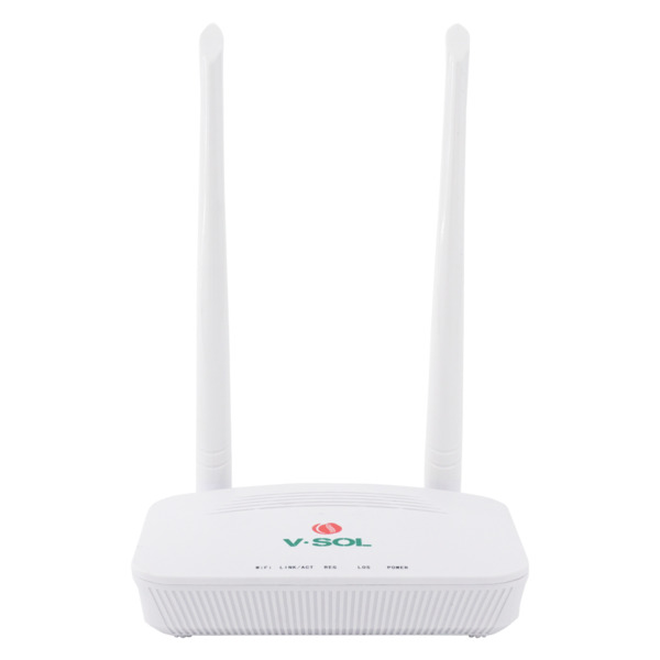 VSOL V2801RGW V-SOL Router ONT Wi-Fi 4 - 1X PON  1x LAN RJ45 10/100/1000Mbps - 802.11ac 2x2 doble banda 2.4 y 5GHz  - Ideal para (9)
