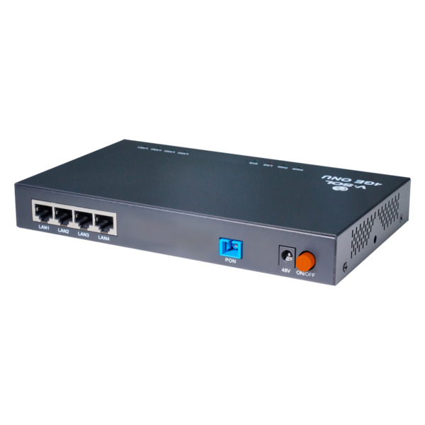 VSOL V2804-4GL-PSE V-SOL - 1*XPON+4GE(PoE+) ONU -  4x RJ45 10/100/1000Mbps PoE+/PoE,IEEE 802.at/af - Funciones de capa 2 - Ideal (1)