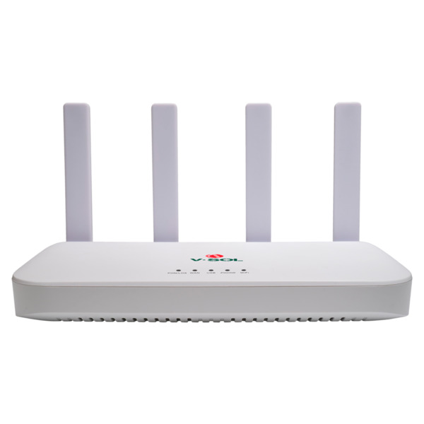 VSOL VSOL-HG3110AX-XGS V-SOL Router ONT Wi-Fi 6 - 1X PON 1x LAN RJ45 2.5GE 3x LAN RJ45 GE 1x RJ11  - 802.11ax 2x2 doble banda 2.