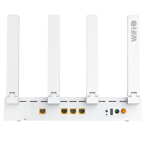 VSOL VSOL-V2804AX30-A V-SOL Router ONT Wi-Fi 6 AX3000 - 1X PON  4x LAN RJ45 10/100/1000Mbps 1x USB3.0 - 802.11ac 2x2 doble banda (5)