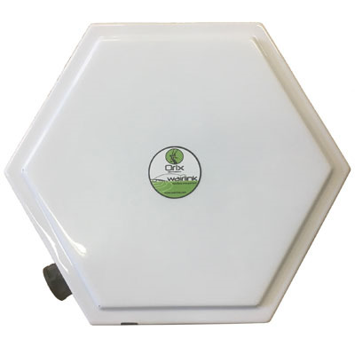 WairLink ORIX216D Equipo de enlace dual con antena integrada de 16dBi PoE Hasta 100 Mbps