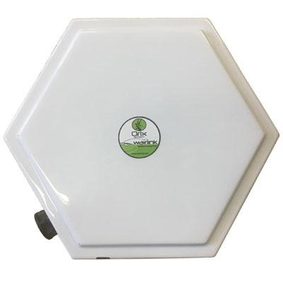 WairLink ORIX219D Equipo de enlace dual con antena integrada de 19dBi PoE Hasta 200 Mbps