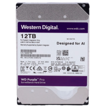 WESTERN DIGITAL HD12TB Disco duro Western Digital - Capacidad 12 TB - Interfaz SATA 6 Gb/s - Modelo WD121PURZ-64B5UY0 - Especial