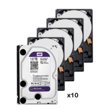 WESTERN DIGITAL PACK_10_WD10PURZ Pack de 10 discos duros de 1 Tb ( 1024 Gb ) Western Digital Purple