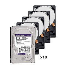 WESTERN DIGITAL PACK_10_WD84PURZ Pack de 10 discos duros de 8 Tb ( 8192 Gb ) Western Digital