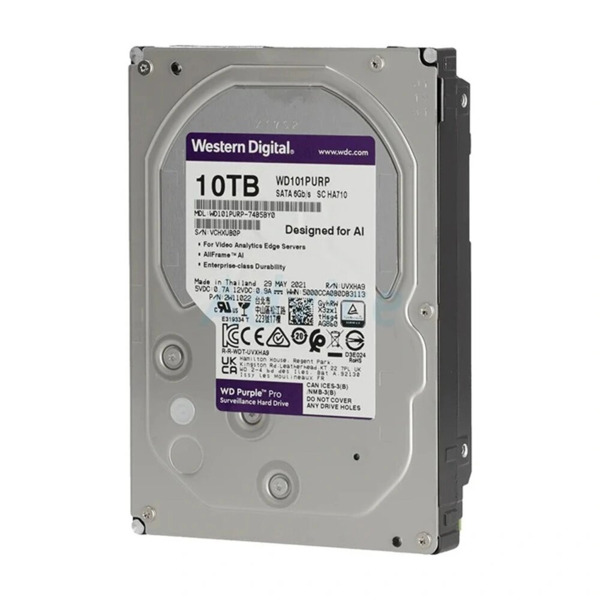 WESTERN DIGITAL WD102PURP Disco Duro de 10 Tb (10240 Gb) Western Digital Purple