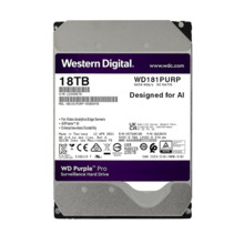 WESTERN DIGITAL WD181PURP Disco Duro WD Purple Pro 18TB Especial Seguridad