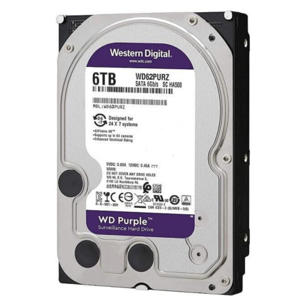 Comprar WESTERN DIGITAL WD64PURZ Disco Duro de 6 Tb ( 6144 Gb ) Western Digital Purple.