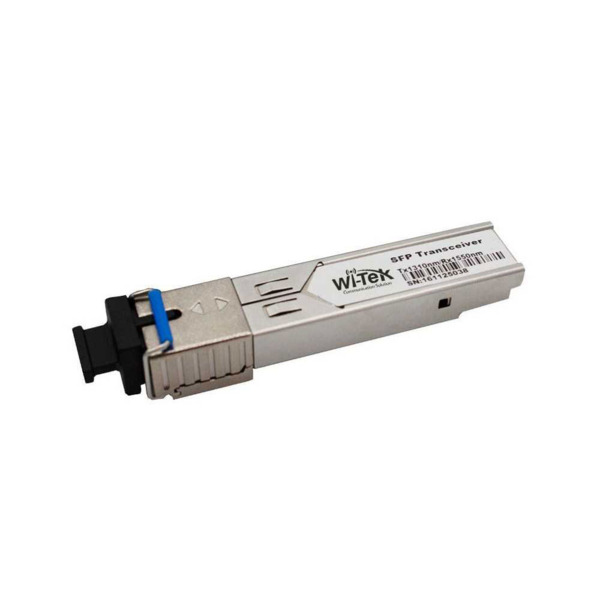 Wi-Tek WITEK-0027 WI-SFP10LC-20KM Módulo SFP Wi-Tek de fibra simple de 1,25 Gbps. Distancia de hasta 20km. Conector LC. Compatib